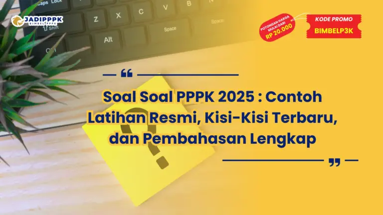 soal soal pppk 2025