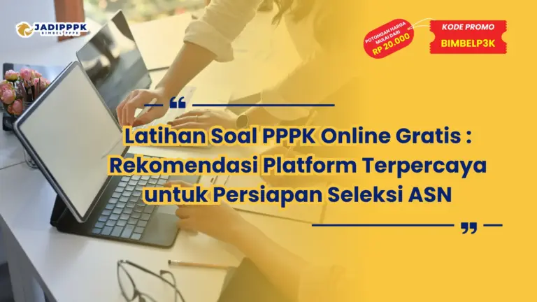 latihan soal pppk online gratis