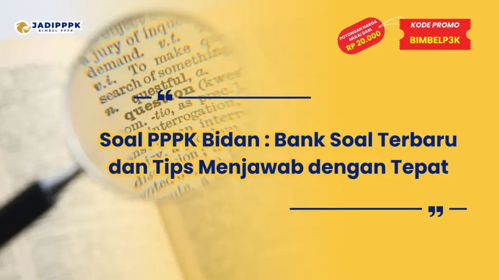 soal pppk bidan