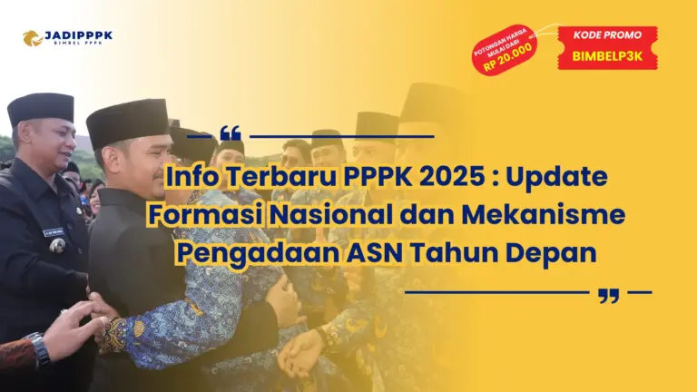info terbaru pppk 2025