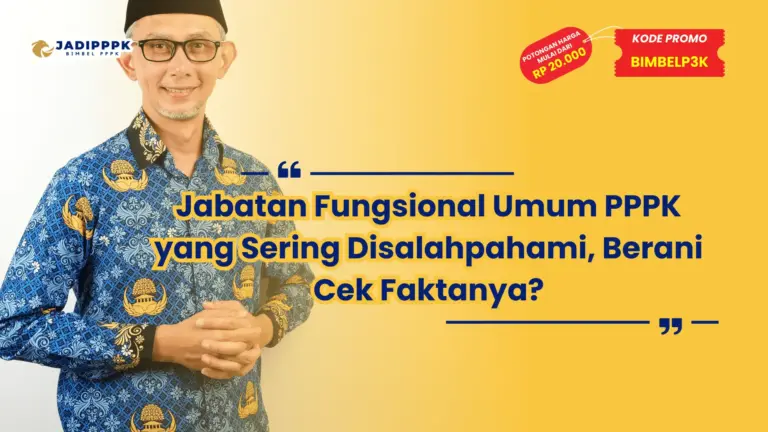 Jabatan Fungsional Umum PPPK