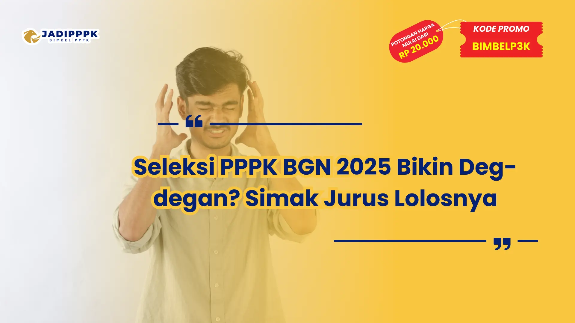 Seleksi PPPK BGN 2025