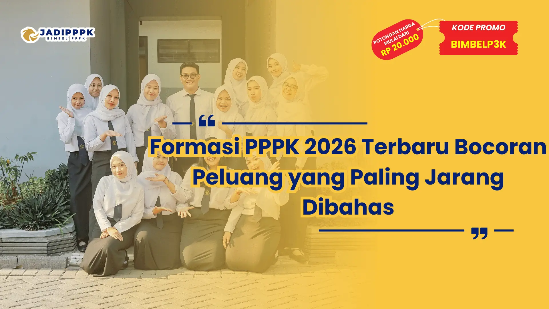 Formasi PPPK 2026 Terbaru
