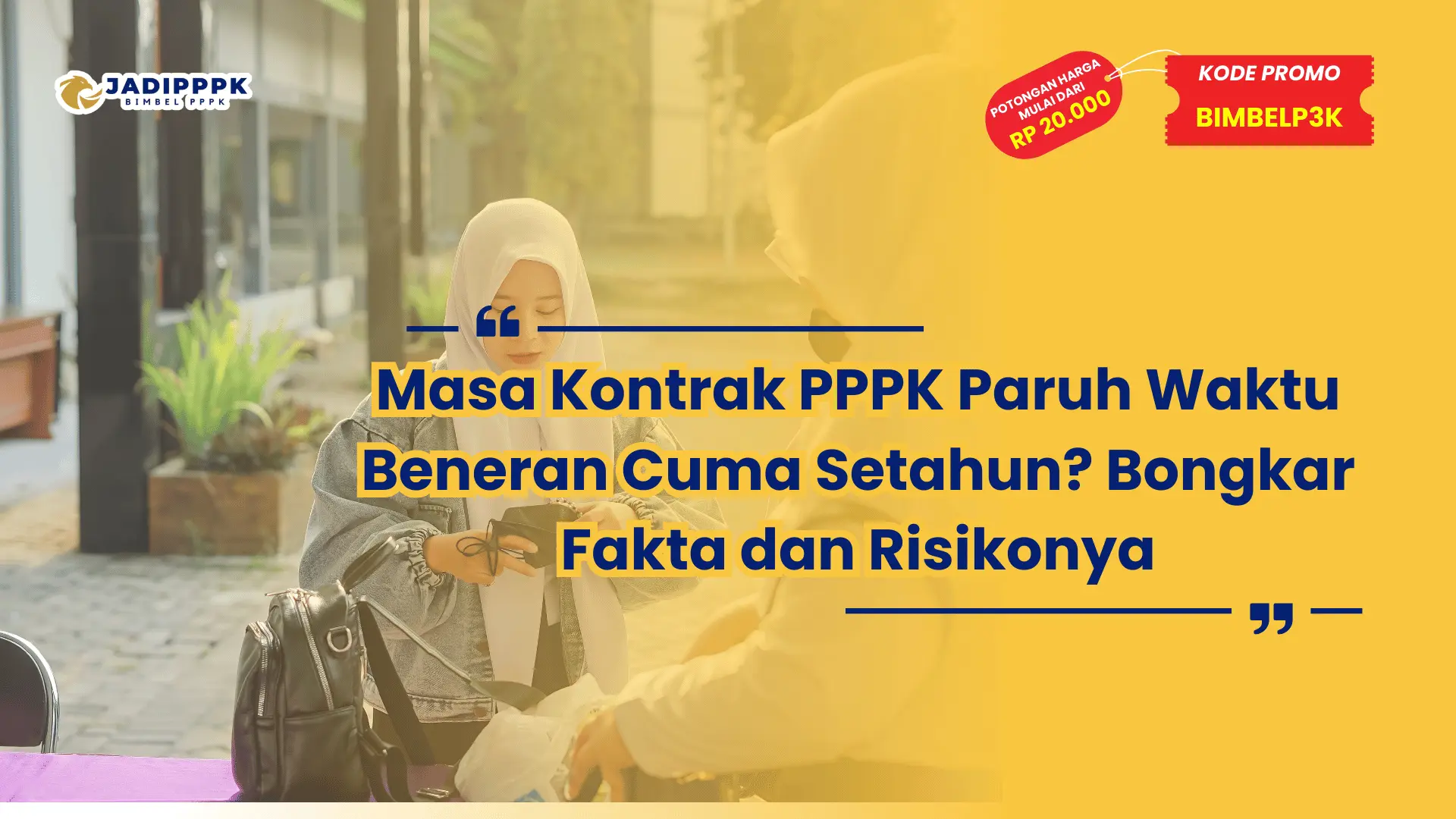 Masa kontrak PPPK Paruh Waktu