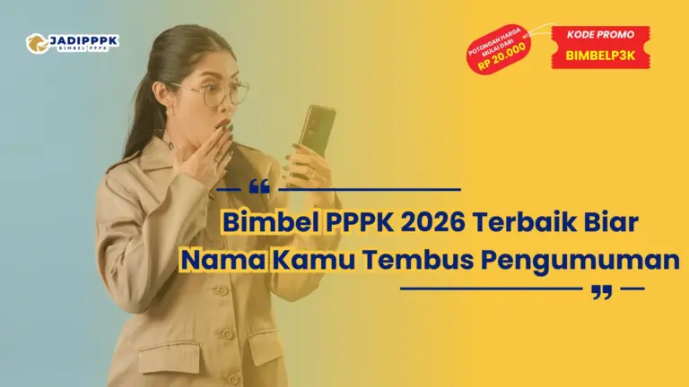 Bimbel PPPK 2026 Terbaik