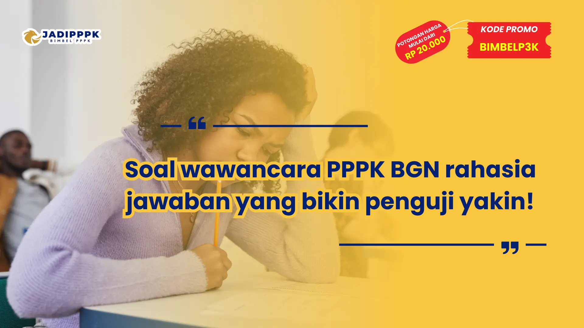 Soal wawancara PPPK BGN
