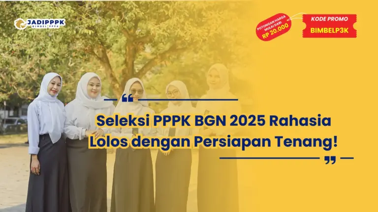 Seleksi PPPK BGN 2025