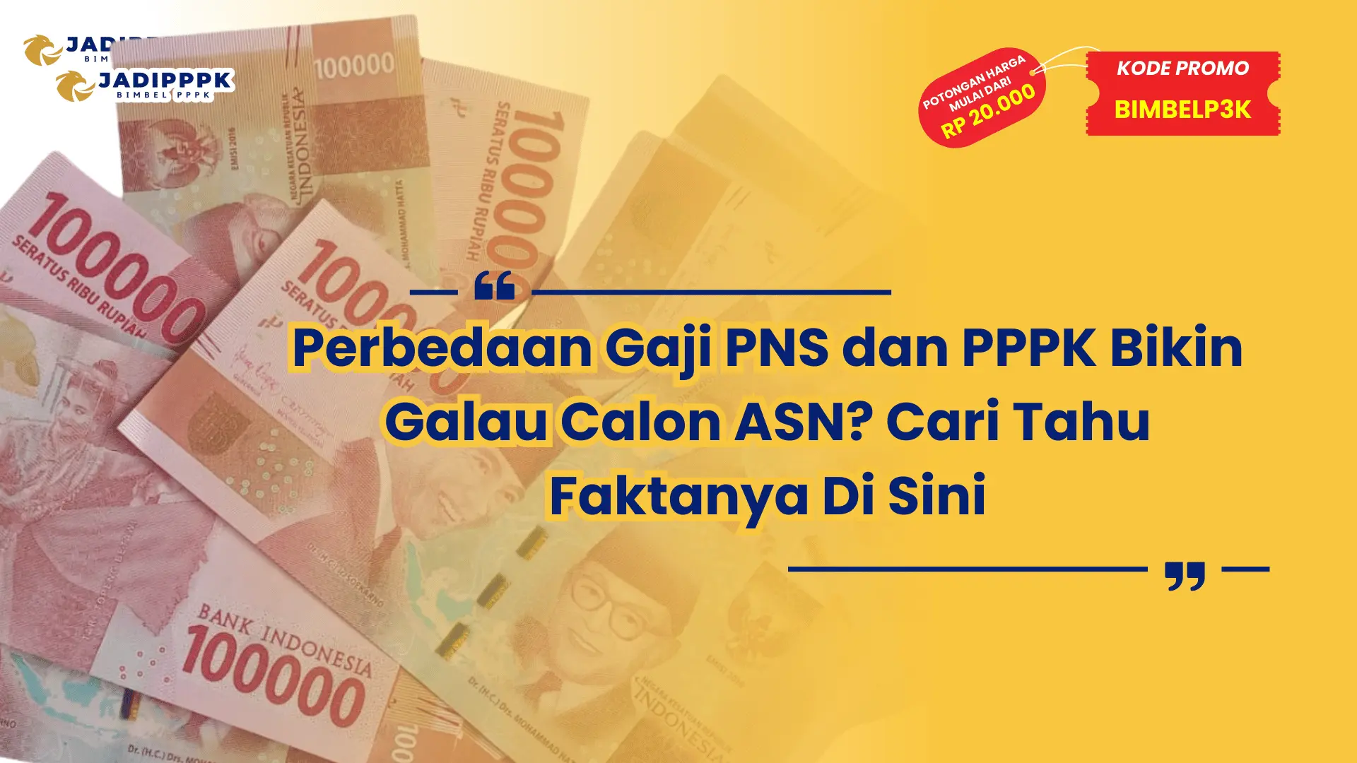 Perbedaan Gaji PNS dan PPPK