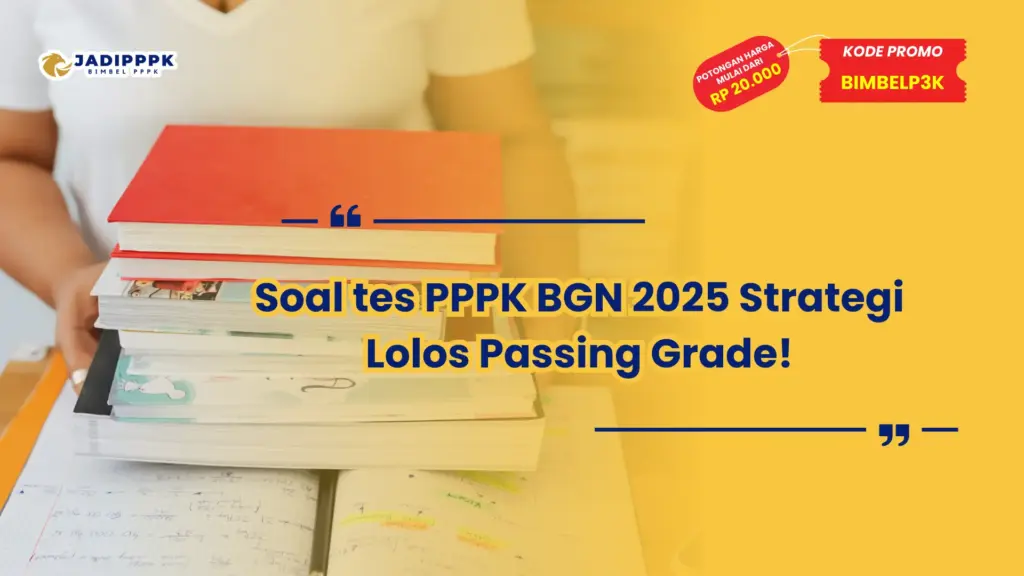 Soal tes PPPK BGN 2025
