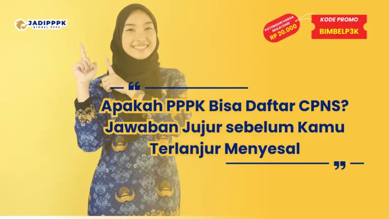 Apakah PPPK Bisa Daftar CPNS