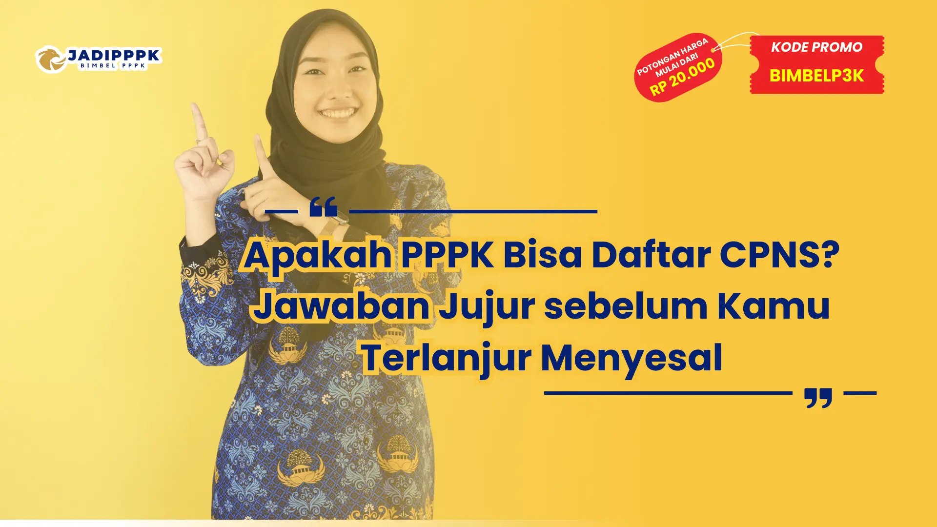 Apakah PPPK Bisa Daftar CPNS