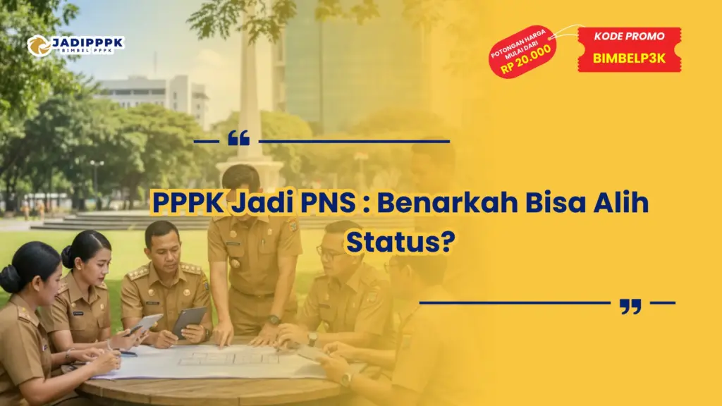 pppk jadi pns