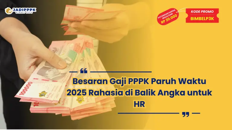 Besaran gaji PPPK Paruh Waktu