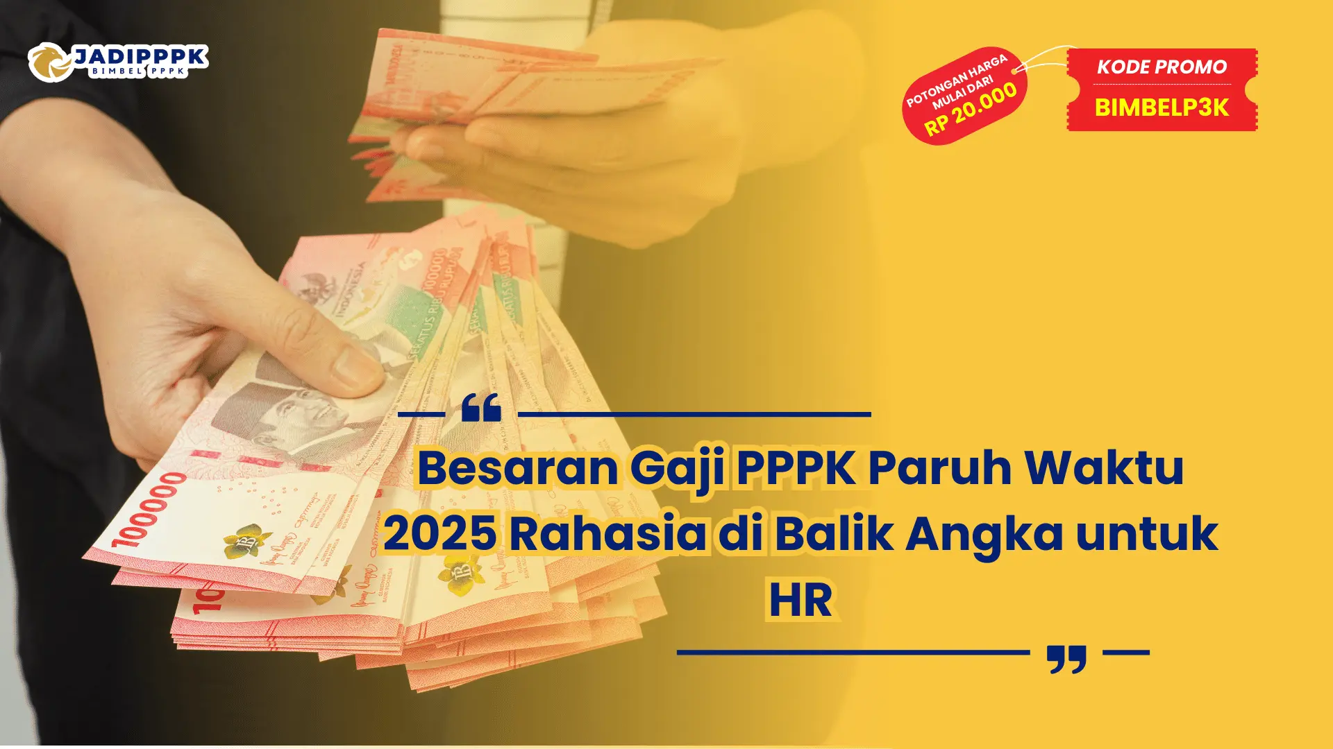 Besaran gaji PPPK Paruh Waktu