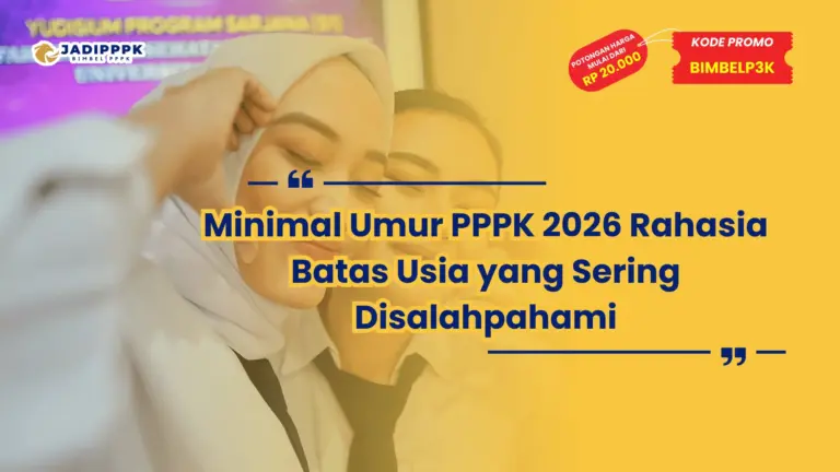 Minimal Umur PPPK 2026