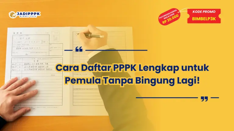 Cara Daftar PPPK
