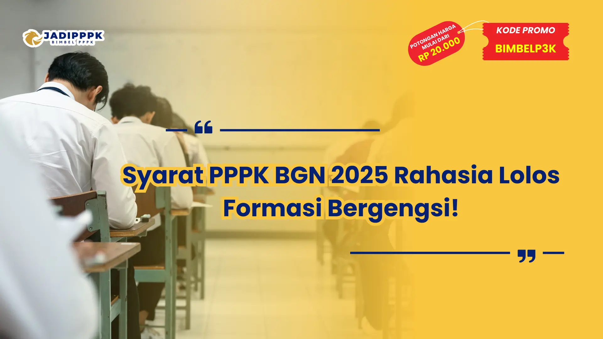 Syarat PPPK BGN 2025