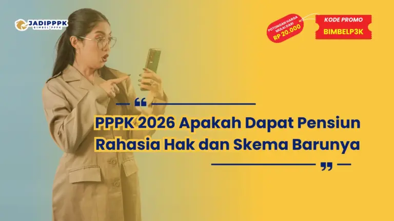 PPPK 2026 Apakah Dapat Pensiun