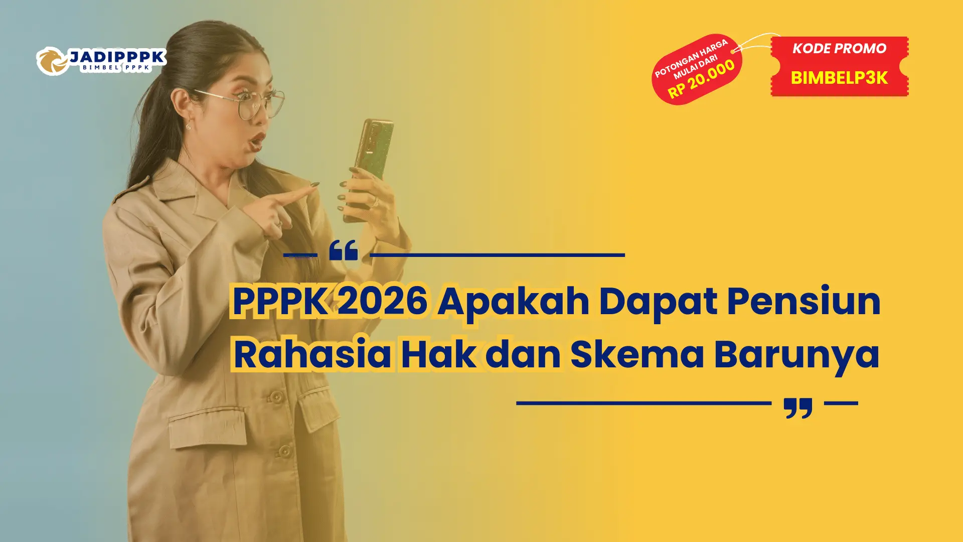 PPPK 2026 Apakah Dapat Pensiun