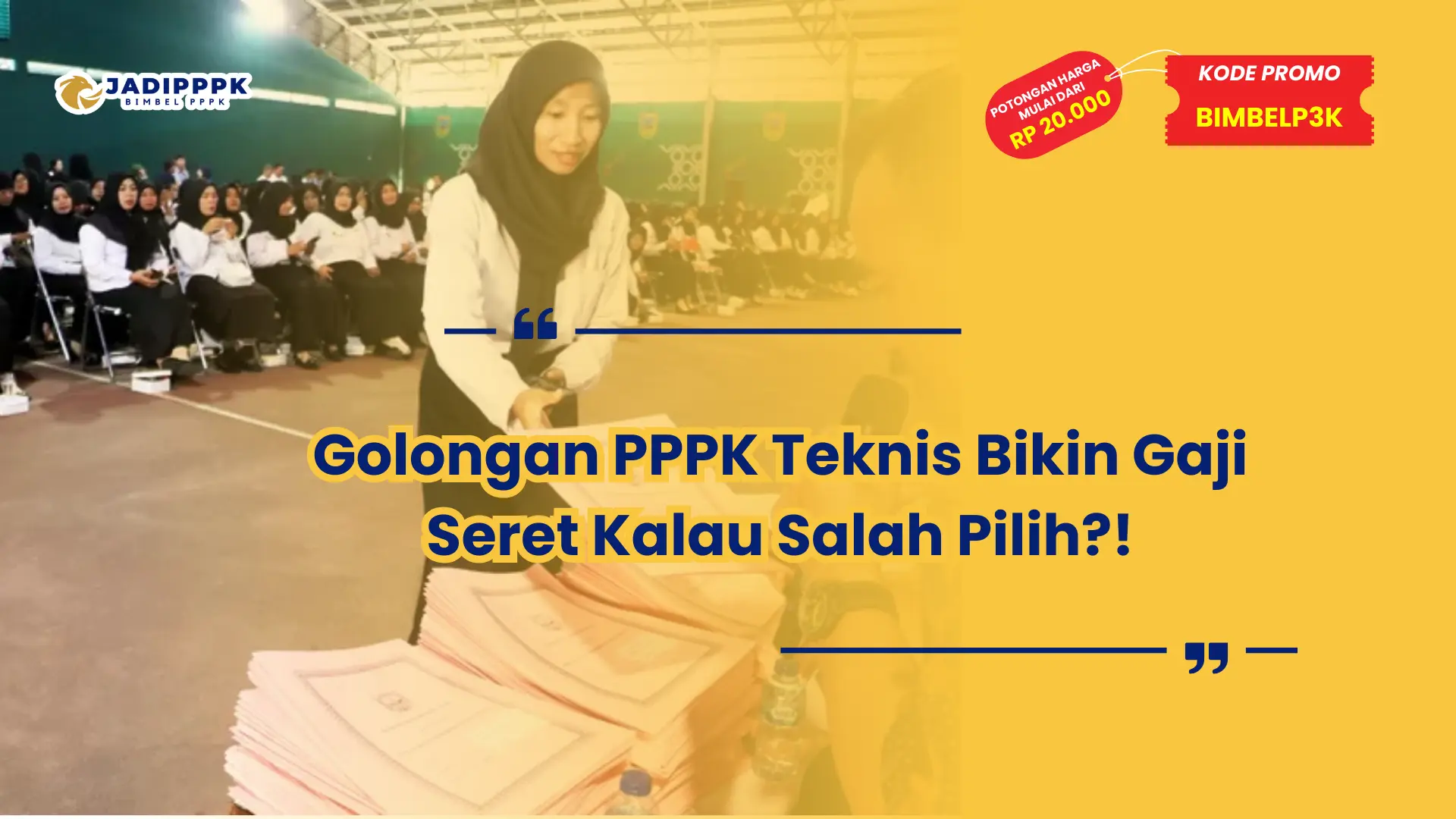 golongan pppk teknis