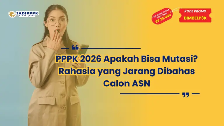 PPPK 2026 Apakah Bisa Mutasi