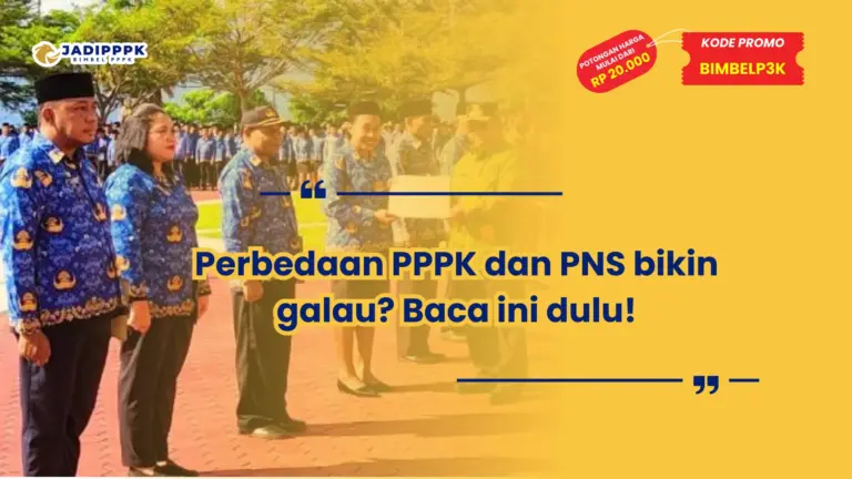 perbedaan pppk dan pns