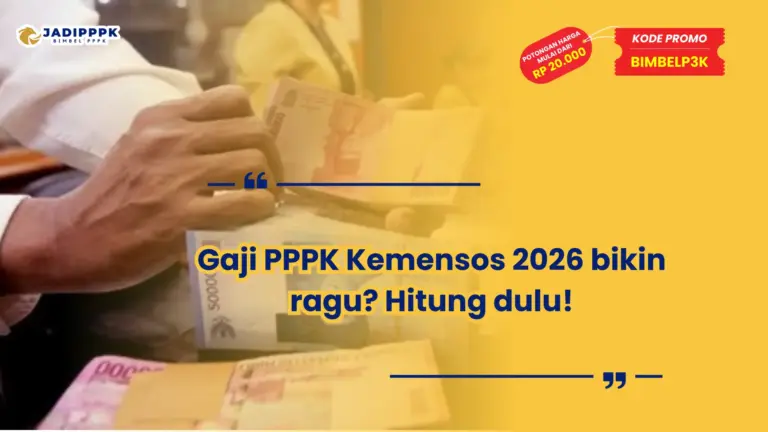gaji pppk kemensos 2026