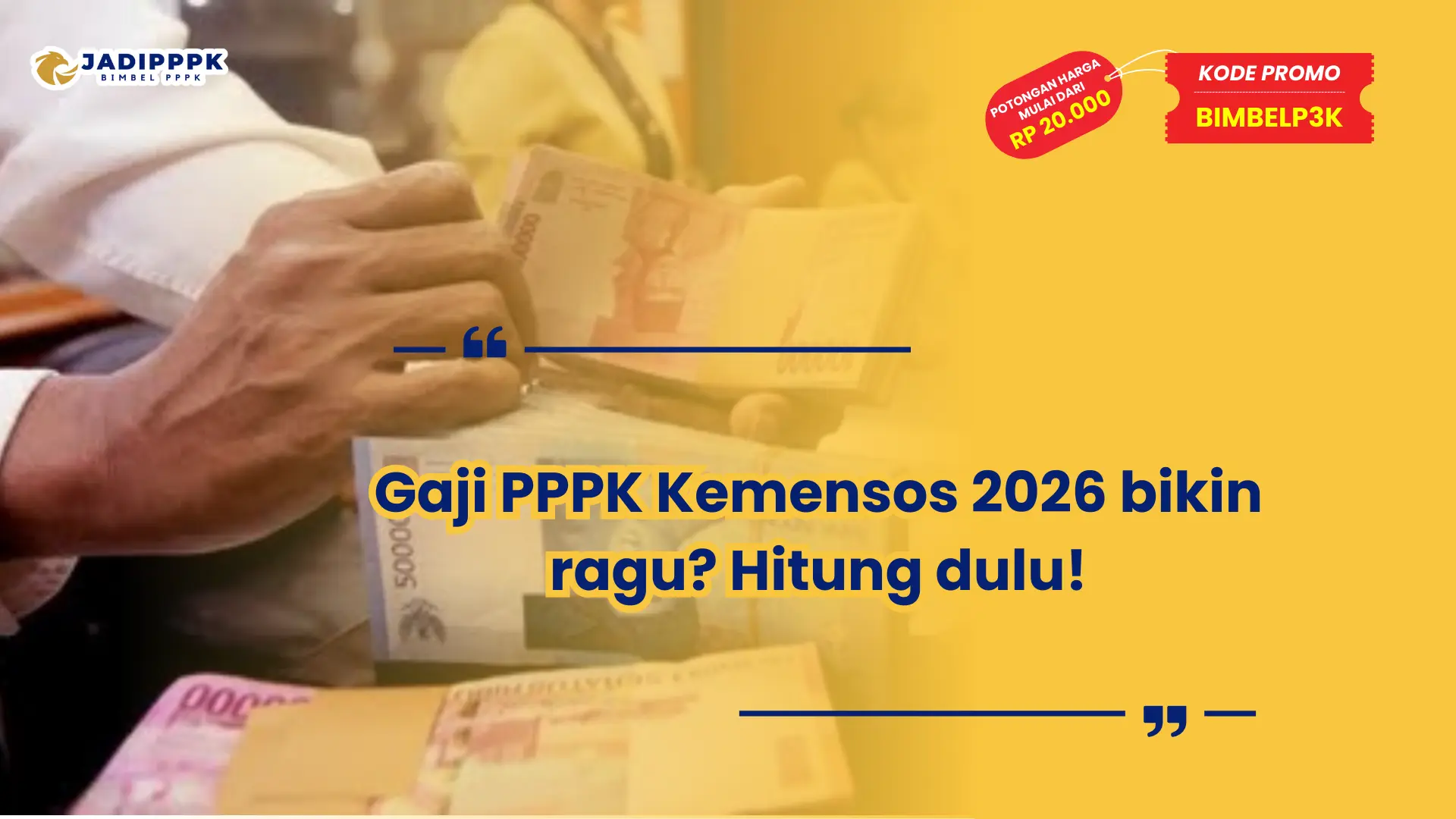gaji pppk kemensos 2026