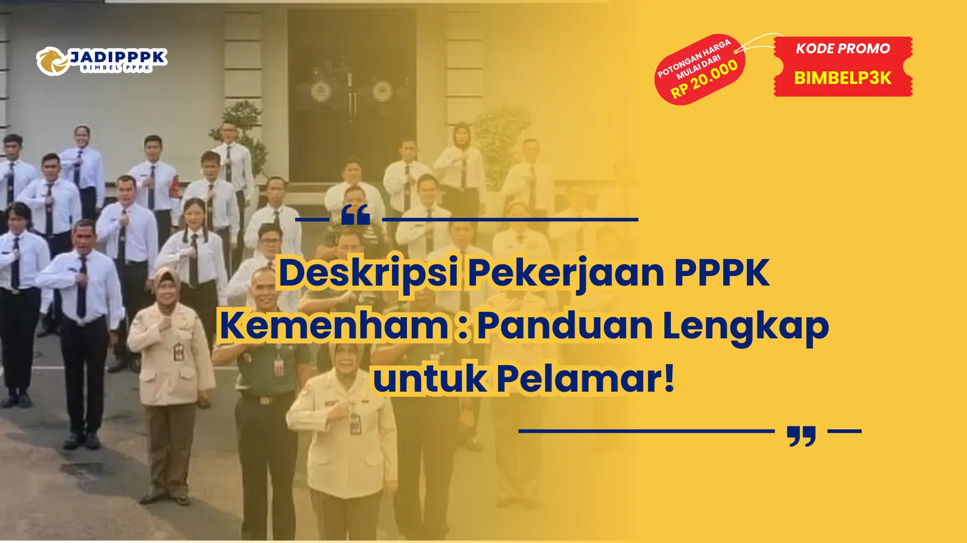 deskripsi pekerjaan pppk kemenham