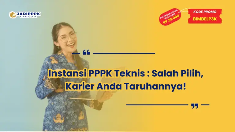 instansi pppk teknis