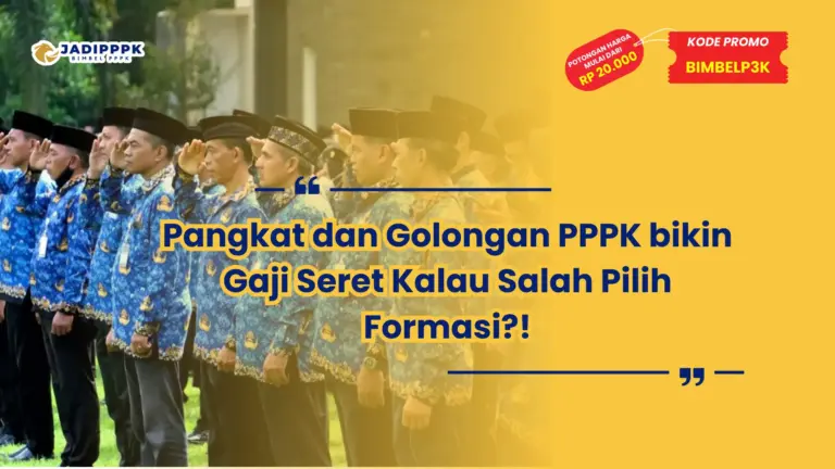 pangkat dan golongan pppk