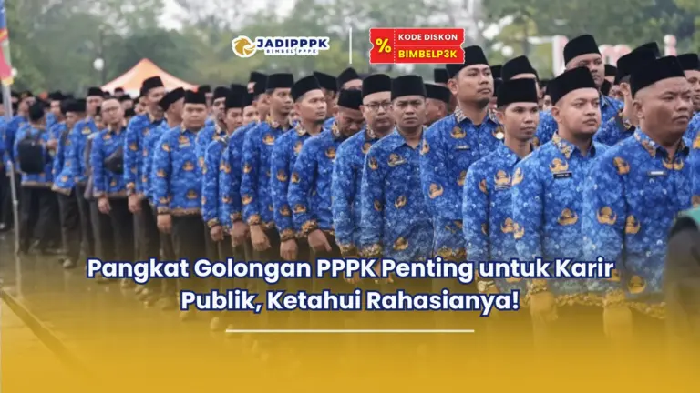 pangkat golongan pppk