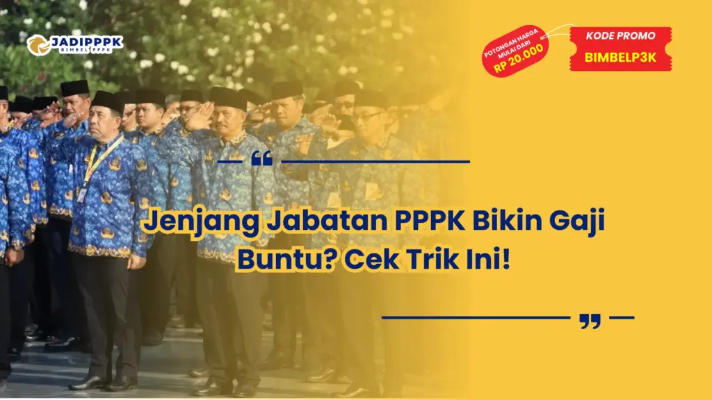 jenjang jabatan pppk