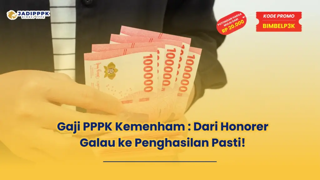 gaji pppk kemenham