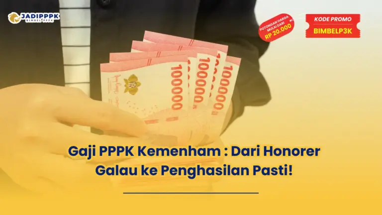 gaji pppk kemenham