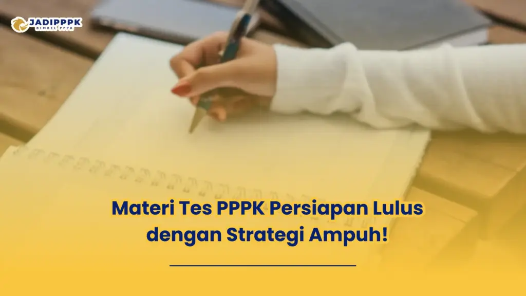 materi tes pppk