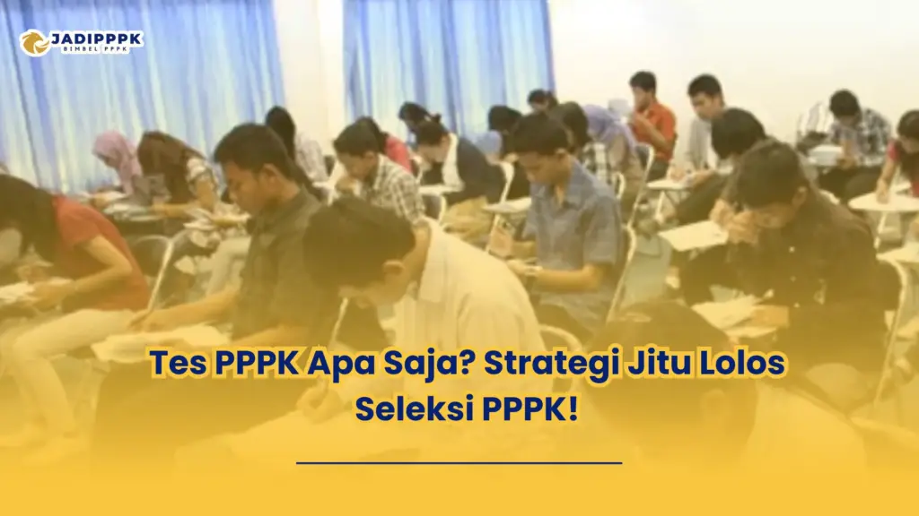 tes pppk apa saja