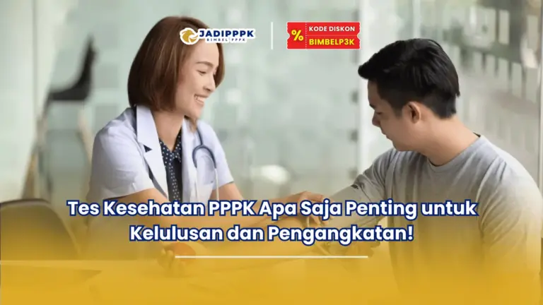 tes kesehatan pppk apa saja