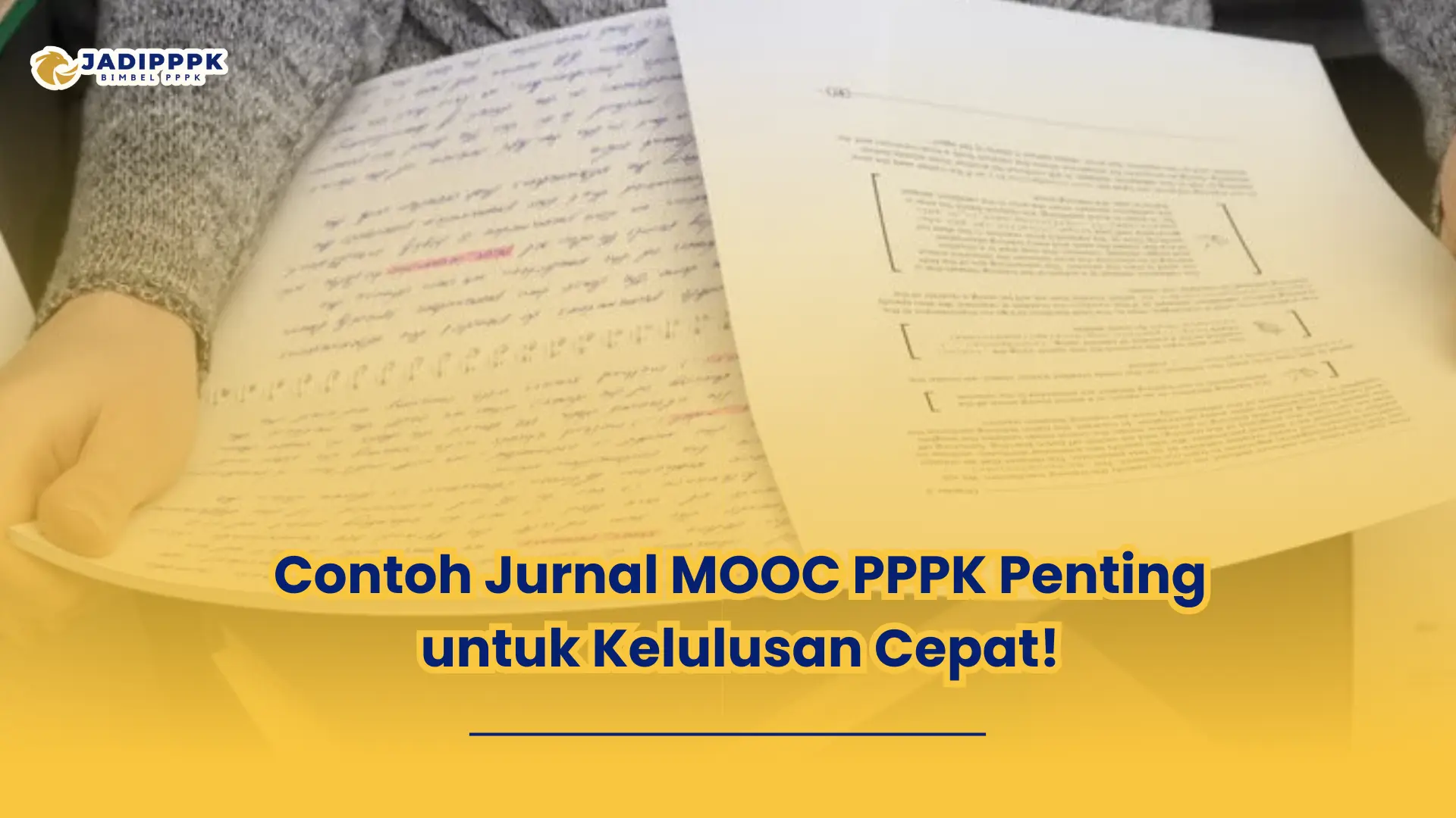 contoh jurnal mooc pppk