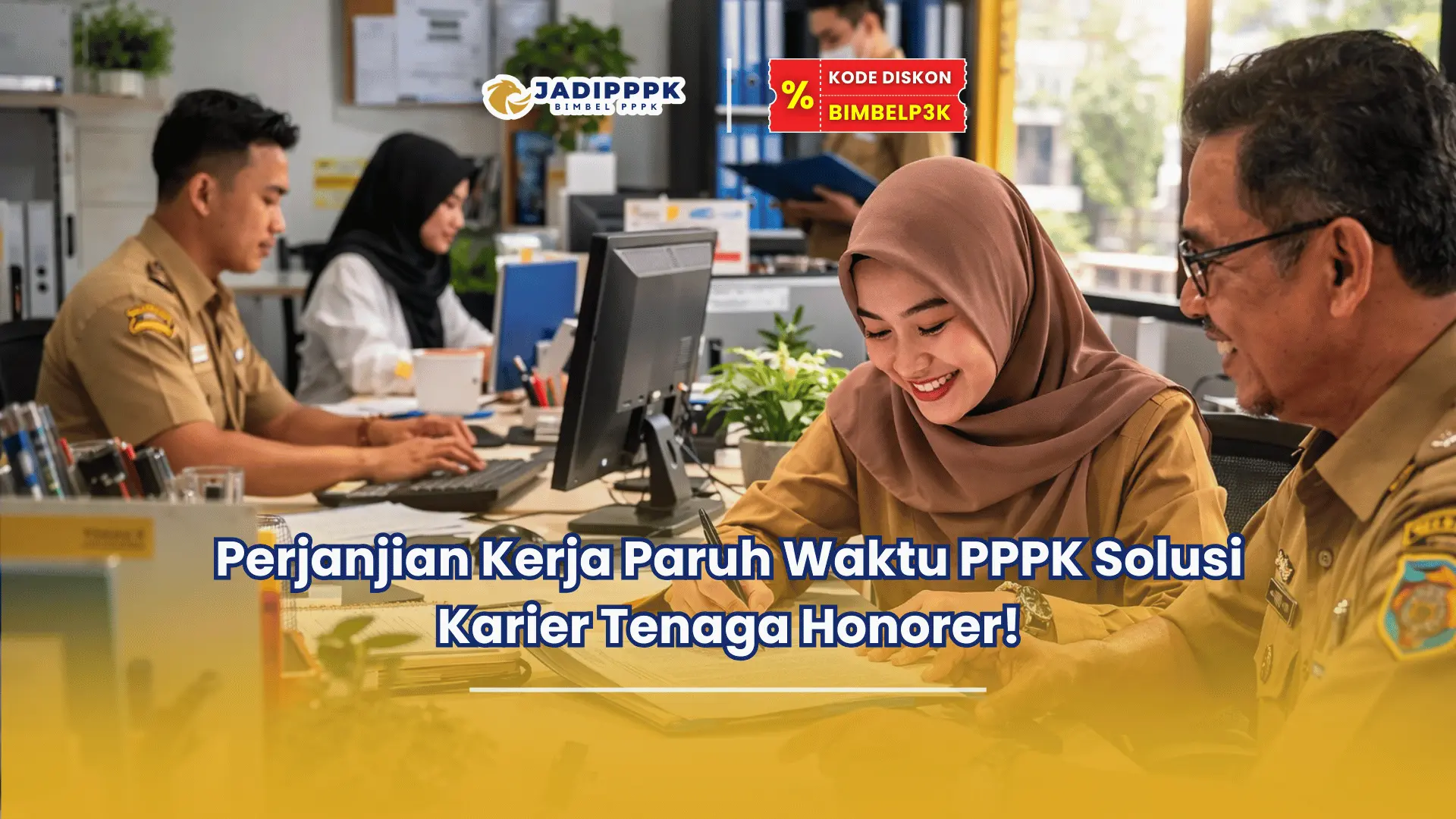 perjanjian kerja paruh waktu pppk