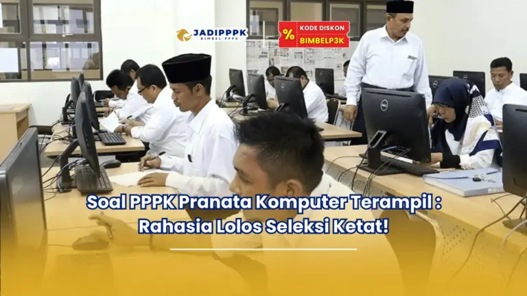soal pppk pranata komputer terampil