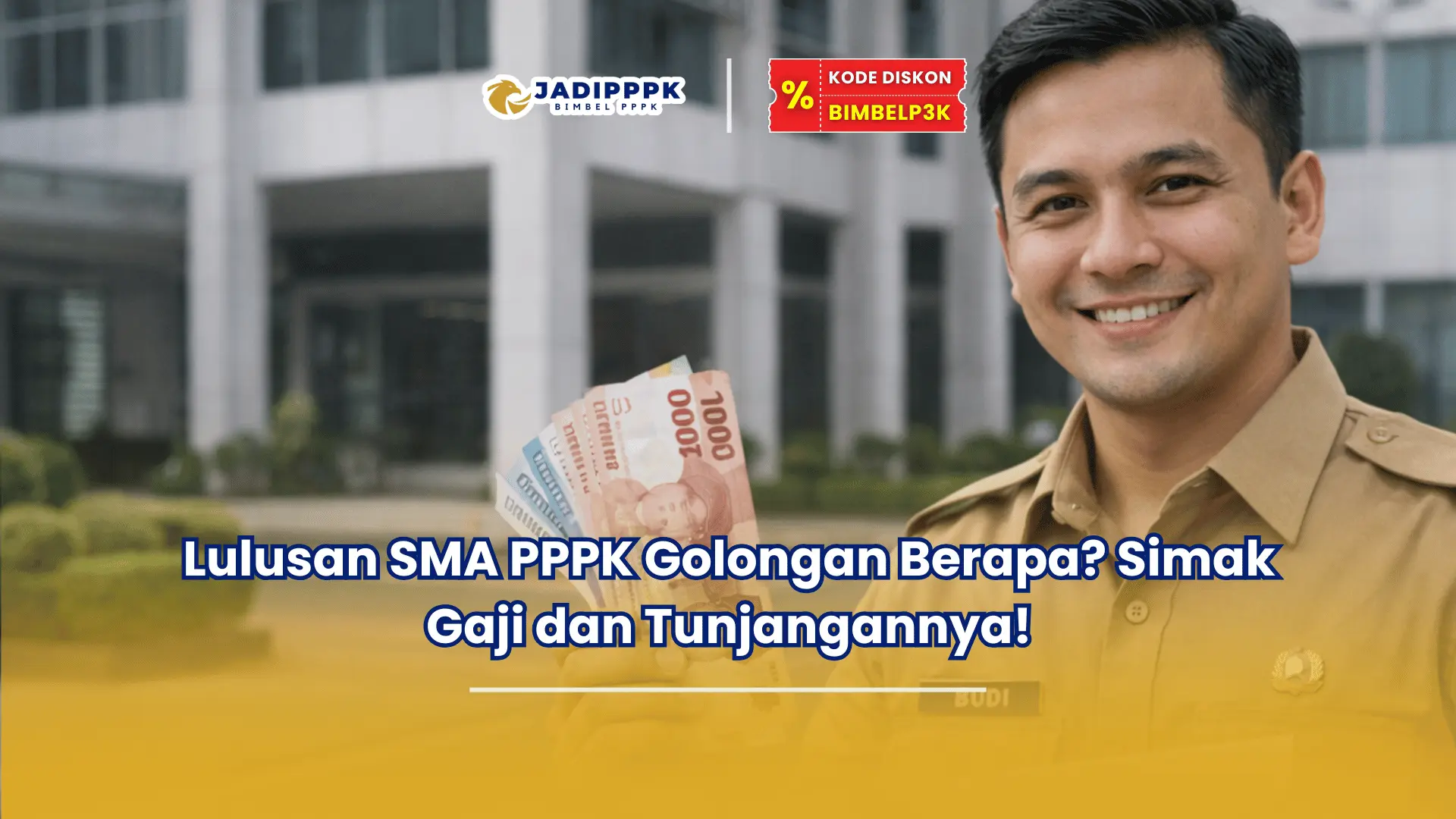 lulusan sma pppk golongan berapa