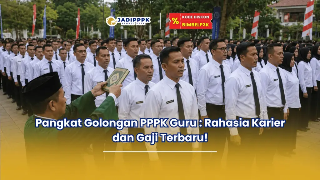 pangkat golongan pppk guru