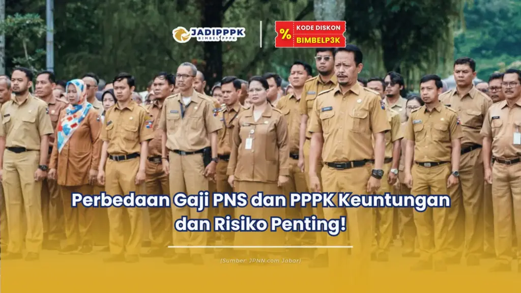 perbedaan gaji pns dan pppk