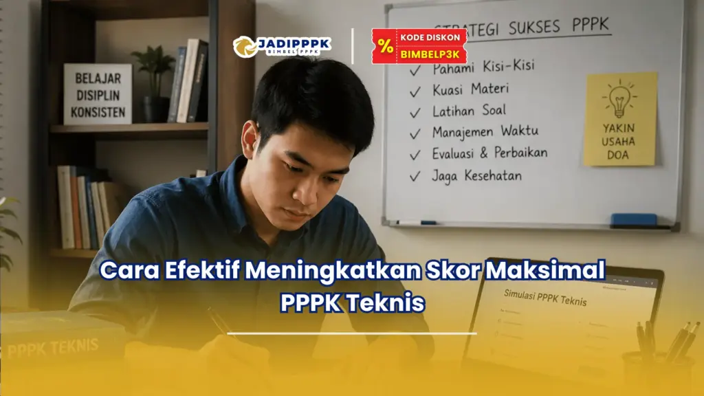 Cara Efektif Meningkatkan Skor Maksimal PPPK Teknis