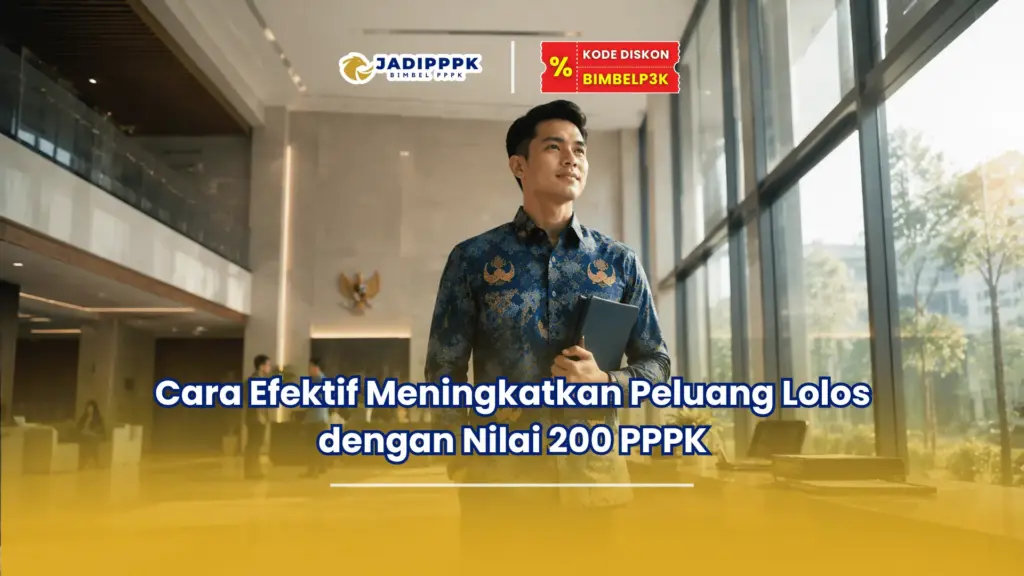 Apakah nilai 200 bisa lolos PPPK