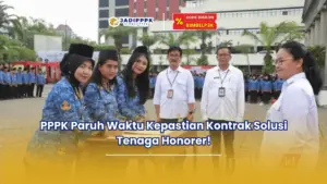 pppk paruh waktu kepastian kontrak