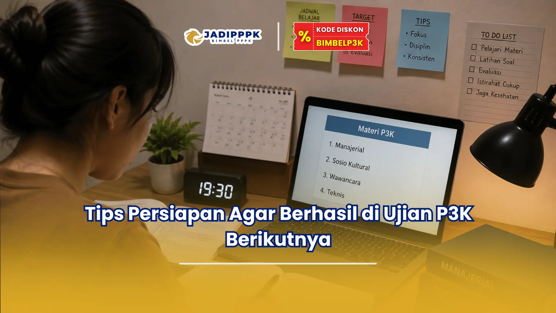 Berapa kali ujian P3K?