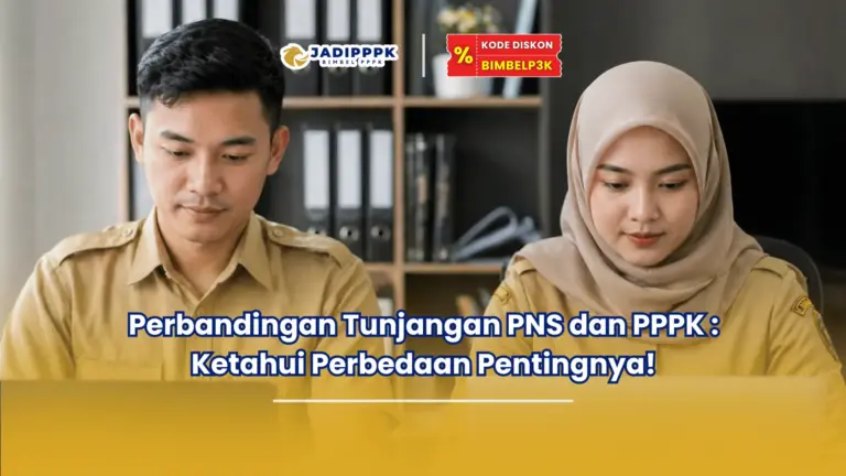 Perbandingan tunjangan PNS dan PPPK