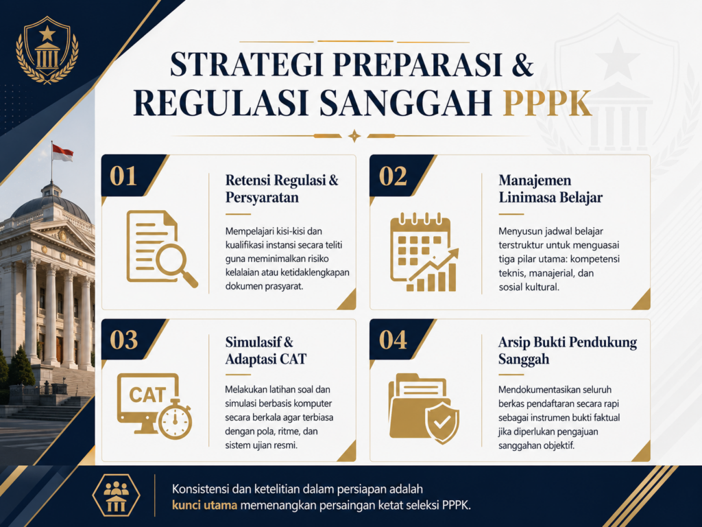 3. Menyusun Strategi Persiapan dan Pola Kalimat Sanggah yang Efektif